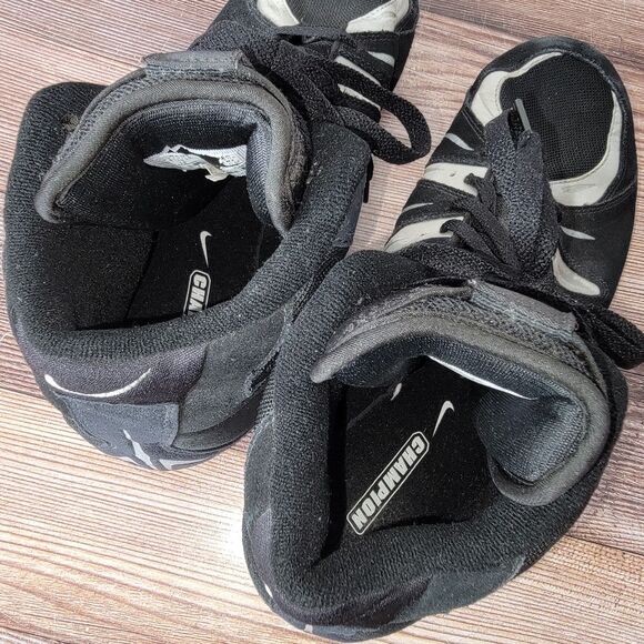 Nike Speed Sweep VI Wrestling Shoes Sneakers 313612-011 Black White Mens Size 13 - Picture 15 of 16